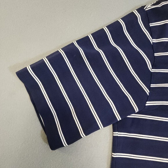 Ralph Lauren Shirt Mens Large Blue Polo Golf Solid 100% Pima Cotton Short Sleeve - Picture 6 of 16
